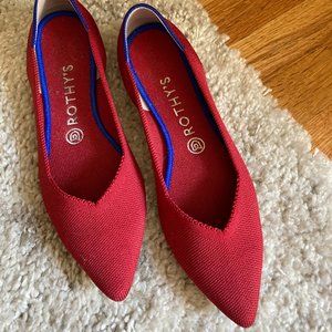 Rothy's - Size 9.5 (The Point / Chili Red)